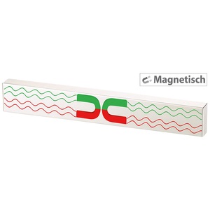 Rosenstein & Söhne, Rosenstein & Söhne Durchgehende Magnet-Messerleiste aus gebürstetem Edelstahl, 45 cm, Durchgehende Magnet-Messerleiste aus gebürstetem Edelstahl, 45 cm
