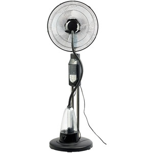 Sichler Haushaltsgeräte, Sichler Haushaltsgeräte Sprühnebel-Standventilator, Oszillation, Fernbedienung, 70 W, Ø 35 cm, Sprühnebel-Standventilator, Oszillation, Fernbedienung, 70 W, Ø 35 cm