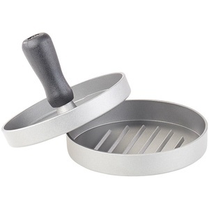 Rosenstein & Söhne, Rosenstein & Söhne Frikadellen- & Hamburger-Presse mit Antihaft-Beschichtung, Ø 12 cm, Frikadellen- & Hamburger-Presse mit Antihaft-Beschichtung, Ø 12 cm