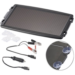 revolt, revolt Solar-Ladegerät für Auto-Batterien, 12 Volt, 2,4 Watt, Solar-Ladegerät für Auto-Batterien, 12 Volt, 2,4 Watt