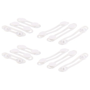 AGT, AGT 12er-Set flexible Kinder-Sicherungen f. Türen &Schubladen, transparent, 12er-Set flexible Kinder-Sicherungen f. Türen &Schubladen, transparent