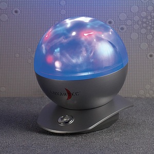 Lunartec, Lunartec Laser-Kugel-Lampe mit Polarlicht-Effekten, Laser-Kugel-Lampe mit Polarlicht-Effekten
