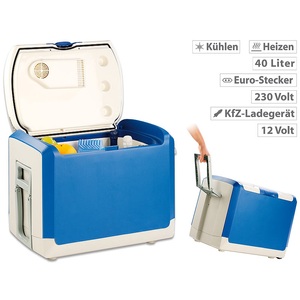 Xcase, Xcase Thermoelektrische Kühlbox und Wärmebox, 12 V / 230 V, 40 l, Thermoelektrische Kühlbox und Wärmebox, 12 V / 230 V, 40 l