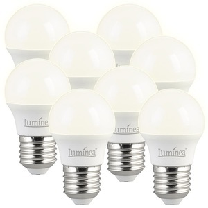 Luminea, Luminea 8er-Set Retro-LED-Lampen, E27, 3 Watt, G45, 240 Lumen, 8er-Set LED-Lampen, E27, 3 Watt, G45, 240 Lumen