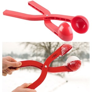Infactory, infactory Profi-Schneeballzange für Schneebälle mit Ø 7 cm, rot, Profi-Schneeballzange für Schneebälle mit Ø 7 cm, rot
