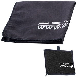Pearl, Pearl Extra saugfähiges Mikrofaser-Handtuch, 80 x 40 cm, schwarz, Extra saugfähiges Mikrofaser-Handtuch, 80 x 40 cm, schwarz