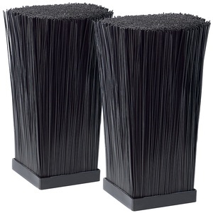TokioKitchenWare, TokioKitchenWare 2er-Set Ersatz-Borsteneinsätze für Messerblock, 2er-Set Ersatz-Borsteneinsätze für Messerblock