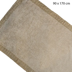 undefined, Strandbadetuch Malibu, Frottee aus 100% Baumwolle, 90x170 cm, braun