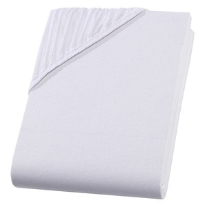 undefined, Einzelbett Qualitäts-Jersey Fixleintuch, weiss, Einzelbett Qualitäts-Jersey Fixleintuch, weiss