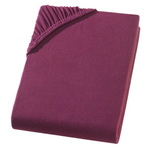 undefined, Einzelbett Qualitäts-Jersey Fixleintuch, bordeaux, Einzelbett Qualitäts-Jersey Fixleintuch, bordeaux
