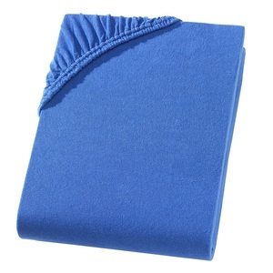 undefined, Doppelbett Qualitäts-Jersey Fixleintuch, royal