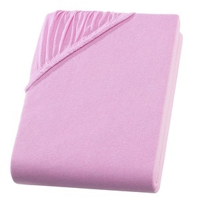 undefined, Doppelbett Qualitäts-Jersey Fixleintuch, rosa