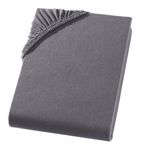 undefined, Jersey Fixleintuch für Boxspringbett-Topper, anthrazit