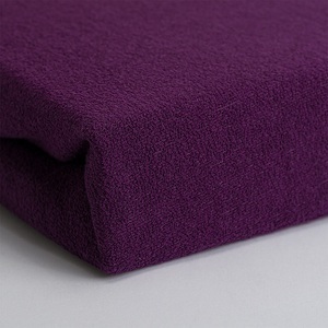 undefined, Luxus Frottee Doppelbett Fixleintuch, Übergrösse, aubergine, 28cm Steg