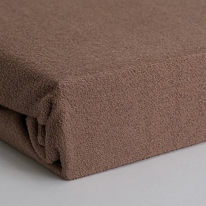 undefined, Luxus Frottee Doppelbett Qualität Fixleintuch, nougat, 28cm Steg, Luxus Frottee Doppelbett Qualität Fixleintuch, nougat, 28cm Steg