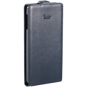 Xcase, Xcase Stilvolle Klapp-Schutztasche für Samsung Galaxy S4 mini, schwarz, Stilvolle Klapp-Schutztasche für Samsung Galaxy S4 mini, schwarz