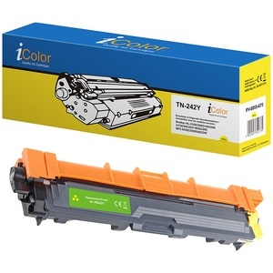 iColor, iColor Kompatibler Toner für Brother TN-242Y, gelb, für z.B.: HL-3142 CW, Kompatibler Toner für Brother TN-242Y, gelb, für z.B.: HL-3142 CW
