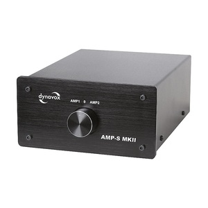 Dynavox, Verstärker-/Boxen-Umschalter AMP-S MKII, schwarz / Lautsprecher Umschalter
