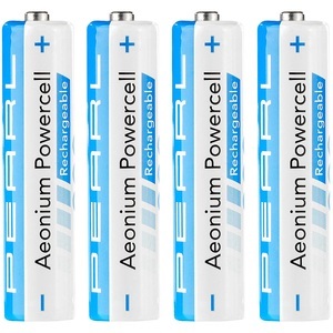 Pearl, Pearl 800 mAh Hybrid-Akku AAA Micro "Aeonium Powercell" 4er-Set, 800 mAh Hybrid-Akku AAA Micro 