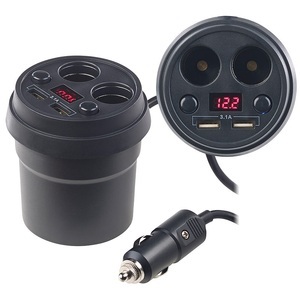 revolt, revolt 4-fach-Kfz-Verteiler mit je 2x 12-/24-V- & USB-Port (3,1 A), 80 Watt, 4-fach-Kfz-Verteiler mit je 2x 12-/24-V- & USB-Port (3,1 A), 80 Watt