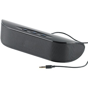 Auvisio, auvisio Mobiler 2.1-Kompakt-USB-Lautsprecher LSX-21, 15 Watt, Mobiler 2.1-Kompakt-USB-Lautsprecher LSX-21, 15 Watt