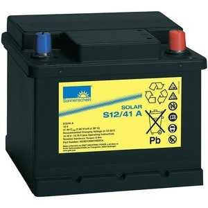 Sonnenschein, Sonnenschein Blei-Akku Solar S12 12V/41Ah für Solarladung optimiert, Blei-Akku Solar S12 12V/41Ah für Solarladung optimiert