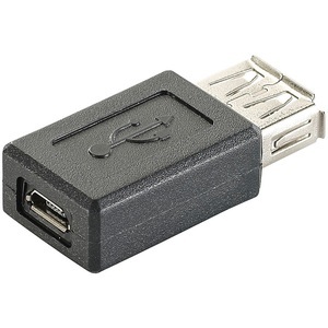 Auvisio, auvisio USB-2.0-Adapter von USB-A-Buchse zu Micro-USB-B-Buchse, USB-2.0-Adapter von USB-A-Buchse zu Micro-USB-B-Buchse