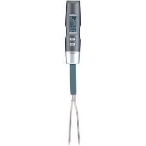 Rosenstein & Söhne, Rosenstein & Söhne Elektronische Brat- & Grillgabel mit LCD-Anzeige, Elektronische Brat- & Grillgabel mit LCD-Anzeige