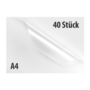 General Office, General Office 40 Laminiertaschen A4, Stärke 80mic (Super-Sparpack), 40 Laminiertaschen A4, Stärke 80mic (Super-Sparpack)