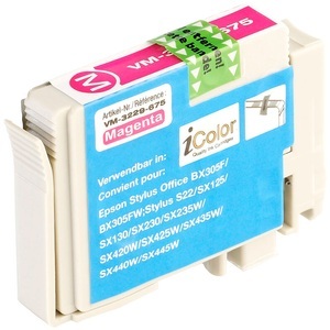 iColor, iColor Tintenpatrone für Epson (ersetzt T1283), magenta, Tintenpatrone für Epson (ersetzt T1283), magenta
