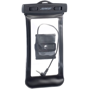 Somikon, Somikon Wasserdichte Smartphone & iPhone-Tasche bis 5,3", Headset-Anschluss, Wasserdichte Smartphone & iPhone-Tasche bis 5,3