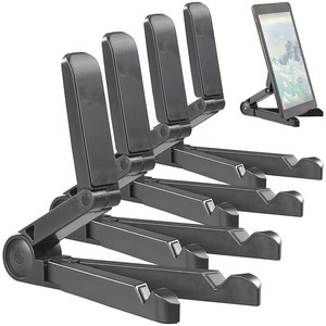 Pearl, 4er-Set Faltbare Tablet-Ständer für iPad, Tablet-PC, E-Book-Reader, 4er-Set Faltbare Tablet-Ständer für iPad, Tablet-PC, E-Book-Reader