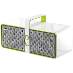 HERCULES, Hercules Aktiver Lautsprecher WAE BT03-W, mit Bluetooth, 24 W, weiss/grün, Aktiver Lautsprecher WAE BT03-W, mit Bluetooth, 24 W, weiss/grün