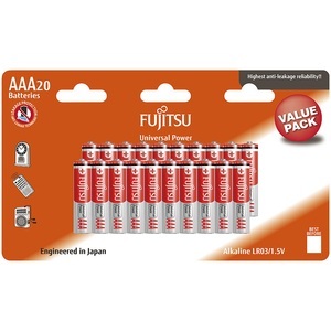 Fujitsu Siemens, Fujitsu Siemens Universal Power Alkaline-Batterien Typ AAA /Micro, LR03, 1,5V, 20er-Bl, Universal Power Alkaline-Batterien Typ AAA/Micro, LR03, 1,5V, 20er-Set