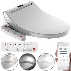 BadeStern, Smarter Dusch-WC-Aufsatz mit Föhn-Funktion, Sitzheizung und App / Wc Sitz, Smarter Dusch-WC-Aufsatz mit Föhn-Funktion, Sitzheizung und App