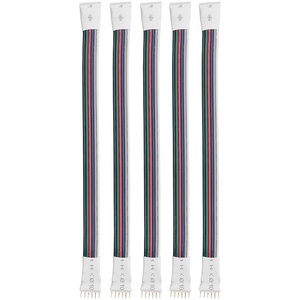 Luminea Home Control, 5er-Set Verbinder für WLAN-LED-Streifen WCL-30 / Led Streifen
