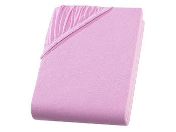 undefined, Kinder Qualitäts-Jersey Fixleintuch, rosa, Kinder Qualitäts-Jersey Fixleintuch, rosa