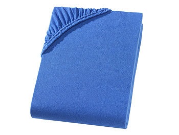 undefined, Einzelbett Qualitäts-Jersey Fixleintuch, royal, Einzelbett Qualitäts-Jersey Fixleintuch, royal