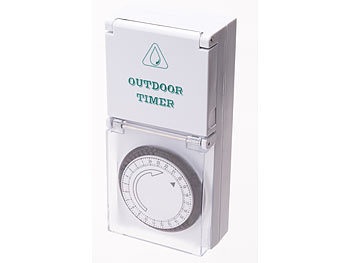 undefined, Mechanische Zeitschaltuhr Outdoor IP44 / Kinderschutz Suisse T12 / T13, Mechanische Zeitschaltuhr Outdoor IP44 / Kinderschutz Suisse T12 / T13