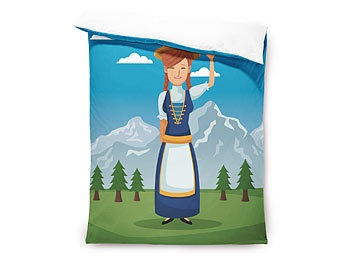 undefined, Designer Bettwäsche Vreni, Duvetbezug 160x210 cm, Designer Bettwäsche Vreni, Duvetbezug 160x210 cm