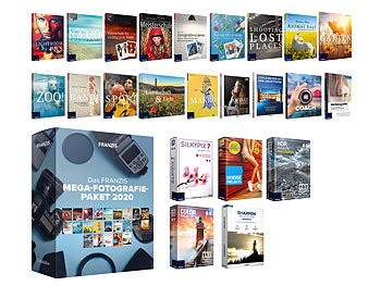 FRANZIS, FRANZIS Das FRANZIS Mega-Fotografie-Paket 2020, Das FRANZIS Mega-Fotografie-Paket 2020