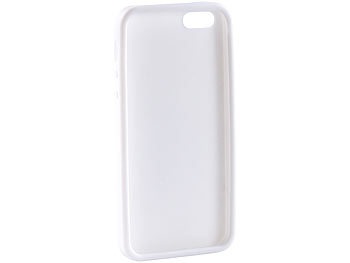 Xcase, Xcase Silikon-Schutzhülle für iPhone 5/5s/SE, weiss, Silikon-Schutzhülle für iPhone 5/5s/SE, weiss