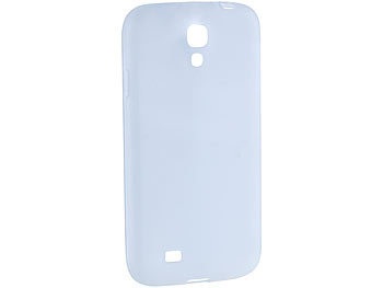 Xcase, Xcase Silikon-Schutzhülle für Samsung Galaxy S4, weiss/transparent, Silikon-Schutzhülle für Samsung Galaxy S4, weiß/transparent