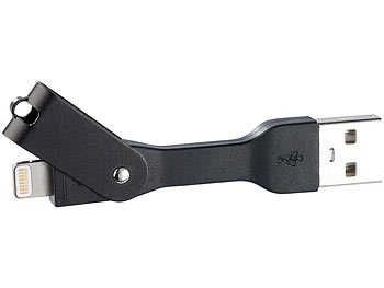 Callstel, Callstel Ladekabel-Schlüsselanhänger iPhone (8-Pin),Apple-zertifiziert, Ladekabel-Schlüsselanhänger iPhone (8-Pin),Apple-zertifiziert