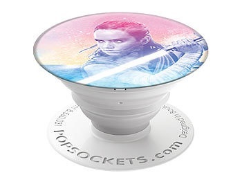 POPSOCKETS, PopSockets Ausziehbarer Sockel und Griff für Handy & Tablet - Rey GY, Ausziehbarer Sockel und Griff für Handy & Tablet - Rey GY