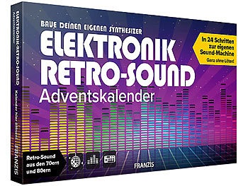 FRANZIS, Adventskalender Elektronik Retro-Sound 2020, Franzis Adventskalender »Elektronik Retro Sound«, Es liegt keine Altersempfehlung vor