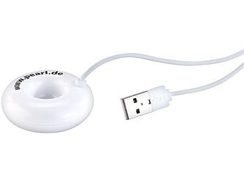 Pearl, Pearl USB-Mini-Luftbefeuchter & Aroma Diffuser mit Ultraschall-Vernebler, USB-Mini-Luftbefeuchter & Diffuser mit Ultraschall-Vernebler