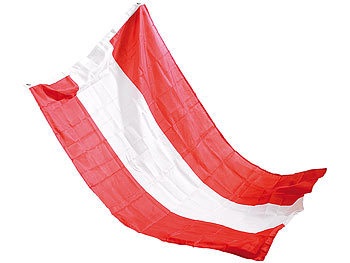 Pearl, Pearl Länderflagge Österreich 150 x 90 cm aus reissfestem Nylon, Länderflagge Österreich 150 x 90 cm aus reissfestem Nylon