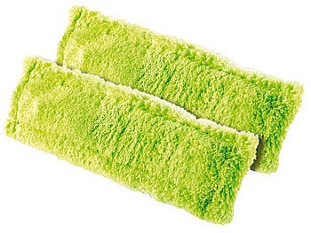 Sichler Haushaltsgeräte, Sichler Haushaltsgeräte Ersatzwischbezug für Fensterreiniger mit Sprühflasche, 2er-Set, Ersatzwischbezug für Fensterreiniger mit Sprühflasche, 2er-Set