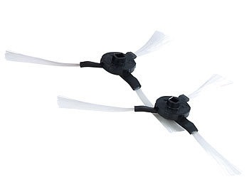 Sichler Haushaltsgeräte, Sichler Haushaltsgeräte Ersatzseitenbürsten für Reinigungsroboter PCR-2550L/-3550UV/-2000, Ersatzseitenbürsten für Reinigungsroboter PCR-2550L/-3550UV/-2000